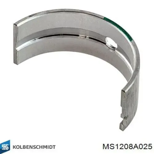 Вкладыши коленвала коренные, комплект, 1-й ремонт (+0,25) MS1208A025 Kolbenschmidt