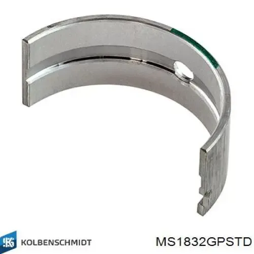 Вкладыши коленвала коренные, комплект, стандарт (STD) MS1832GPSTD Kolbenschmidt