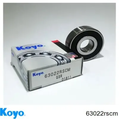 Подшипник генератора KOYO 63022RSCM