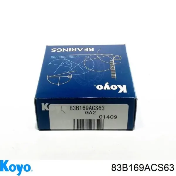 Подшипник полуоси переднего моста 83B169ACS63 Koyo