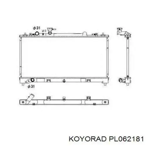 Радиатор PL062181 Koyorad