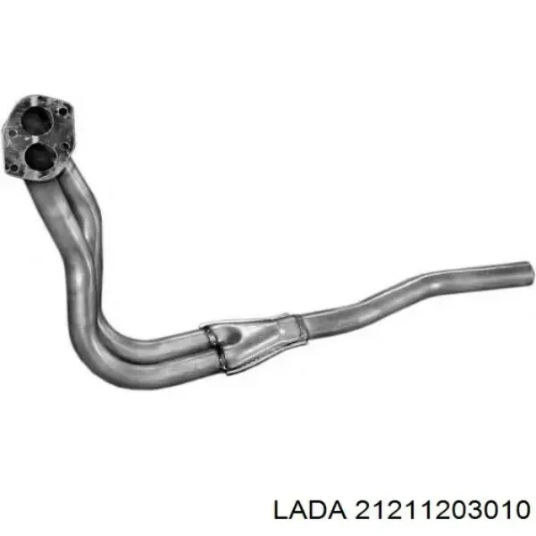 Приёмная труба 21211203010 Lada