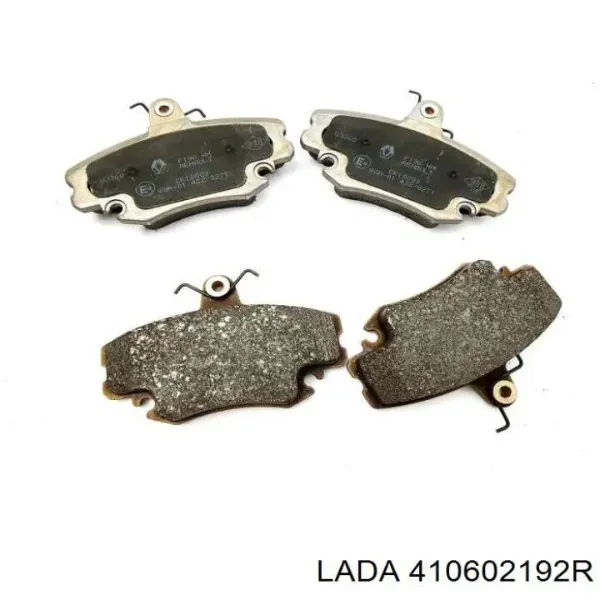 Передние тормозные колодки 410602192R Lada