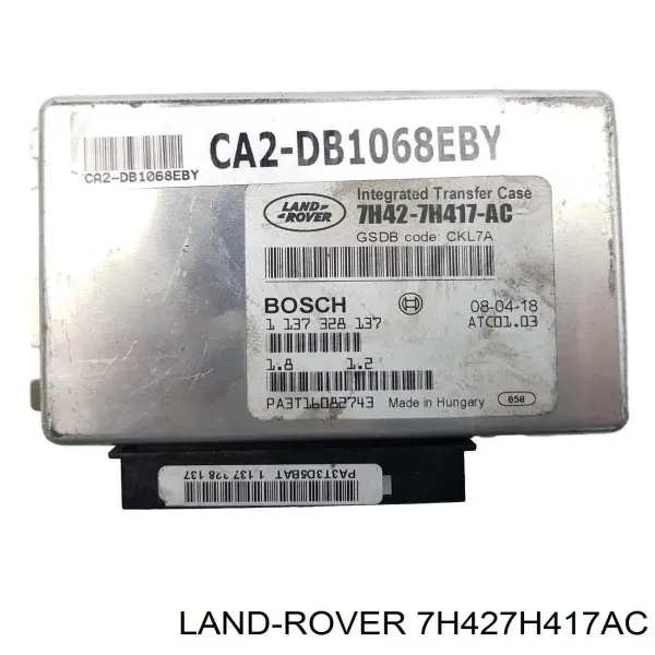 Блок управления раздаткой 7H427H417AC Land Rover