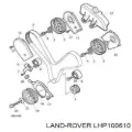 Натяжитель ремня ГРМ Rover 75 RJ