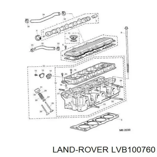 Купить LVB000320L Allmakes Прокладка ГБЦ