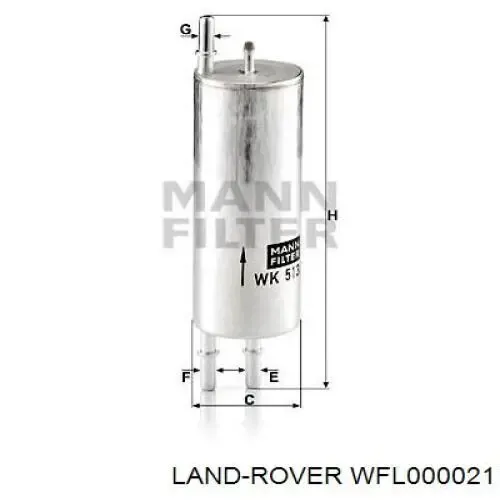 Топливный фильтр WFL000021 Land Rover