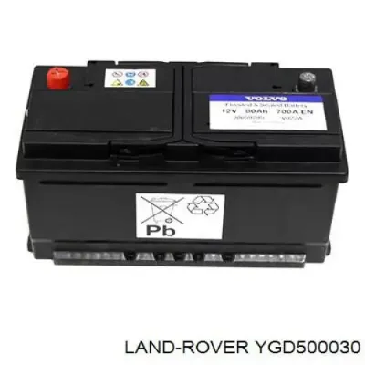 Авто аккумулятор Ленд Ровер 85 А/ч 12 В (YGD500030)