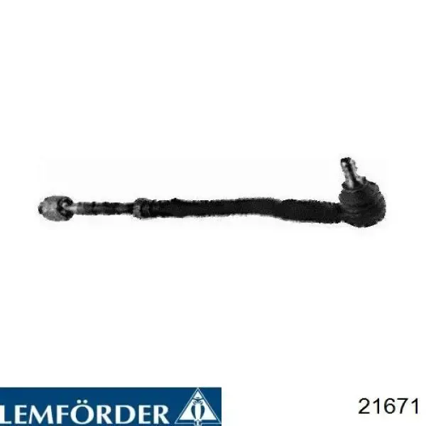 Тяга рулевая в сборе правая 21671 Lemforder