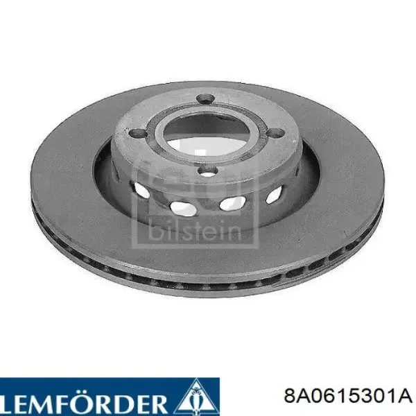 Передние тормозные диски 8A0615301A Lemforder