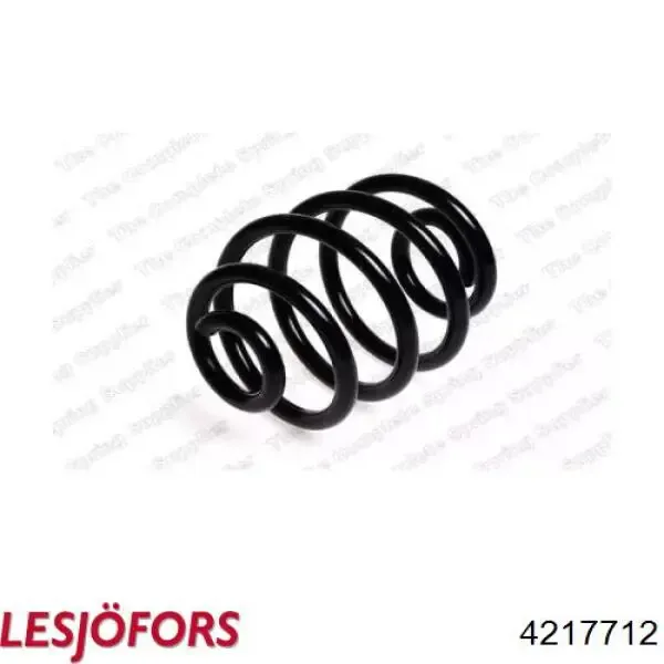 Задняя пружина 4217712 Lesjofors