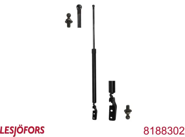 8188302 Lesjofors Амортизатор крышки багажника