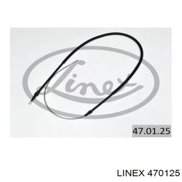 Задний трос ручника 470125 Linex