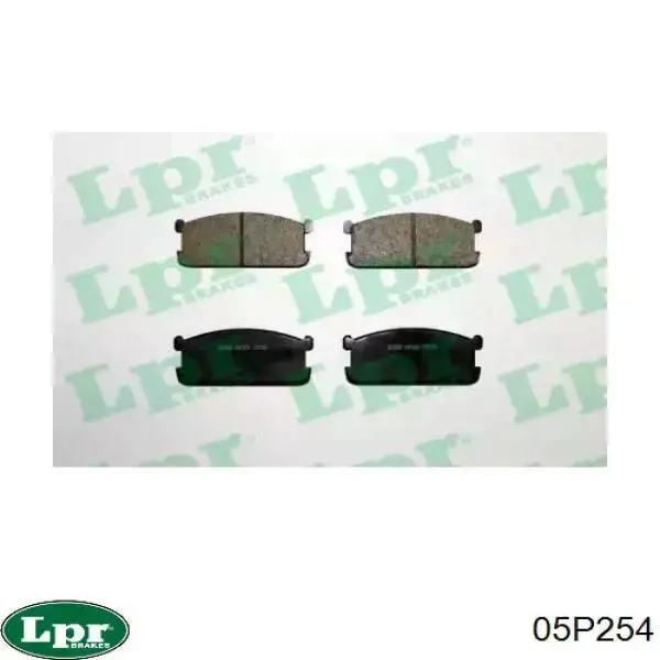 Передние тормозные колодки 05P254 LPR