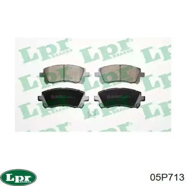 05P713 LPR Колодки передние