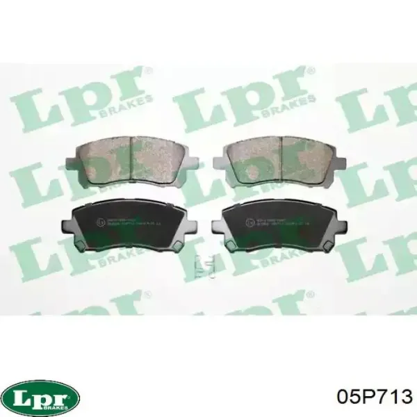 Колодки LPR 05P713 цена, от