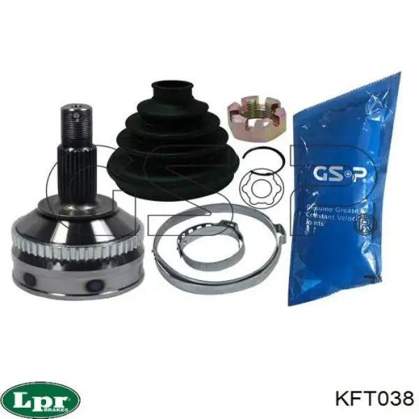 ШРУС наружный передний KFT038 LPR
