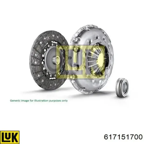 Комплект сцепления LUK 617151700