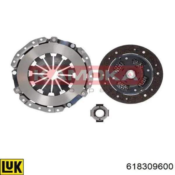 Купить 618309600 LUK Комплект сцепления (диск, корзина, подшипник)