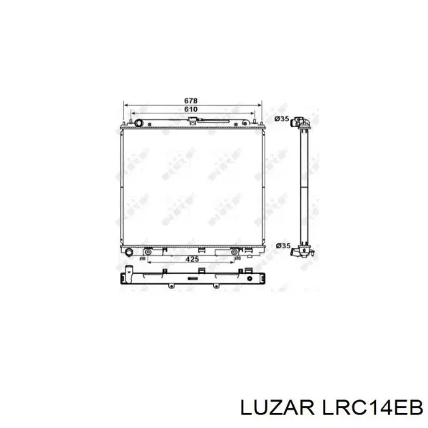Радиатор LRC14EB Luzar