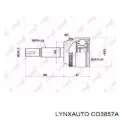 ШРУС наружный передний Toyota Highlander U4