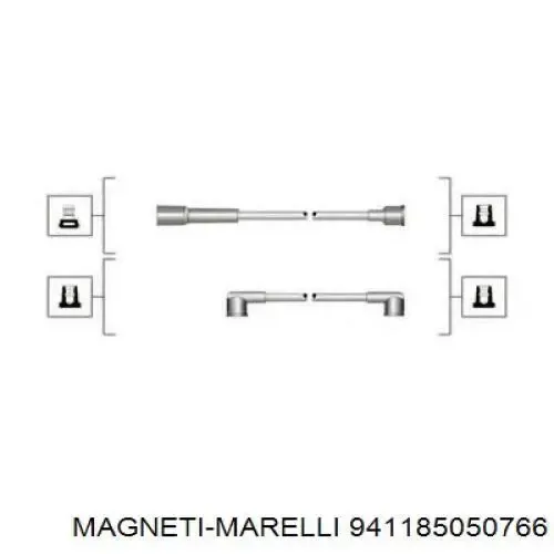 Высоковольтные провода 941185050766 Magneti Marelli