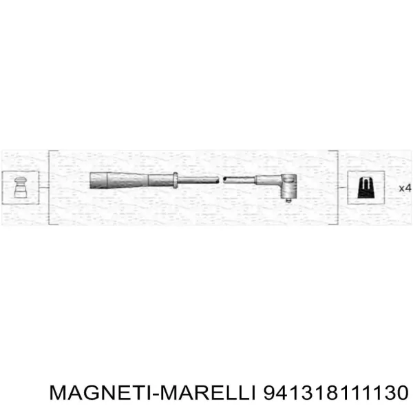Высоковольтные провода 941318111130 Magneti Marelli