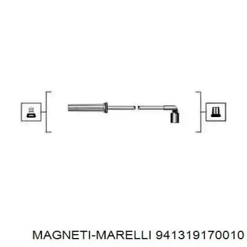 Высоковольтные провода 941319170010 Magneti Marelli