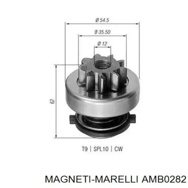 Бендикс стартера AMB0282 Magneti Marelli