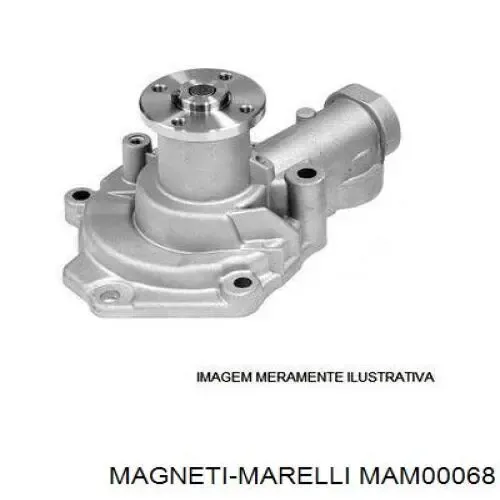 Насос топливный электрический MAM00068 Magneti Marelli