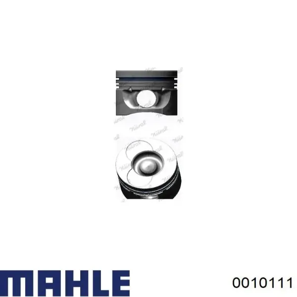 Поршень на 1 цилиндр, 2-й ремонт 0010111 Mahle Original