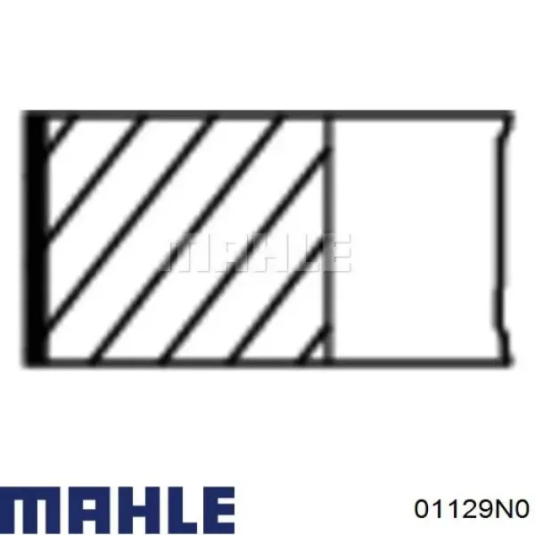 Кольца поршневые 01129N0 Mahle Original