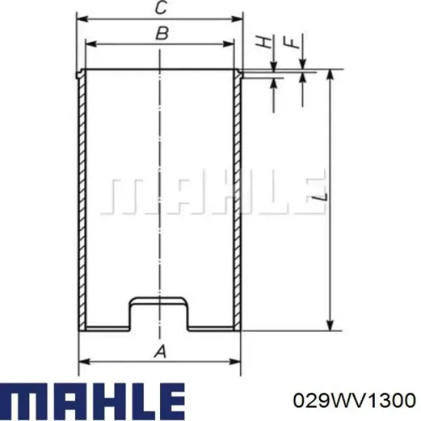Гильза поршневая 5301000 Yenmak