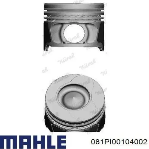 Поршень на 1 цилиндр, 2-й ремонт 081PI00104002 Mahle Original