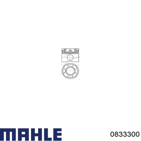 Поршень на 1 цилиндр 3104596000 Yenmak