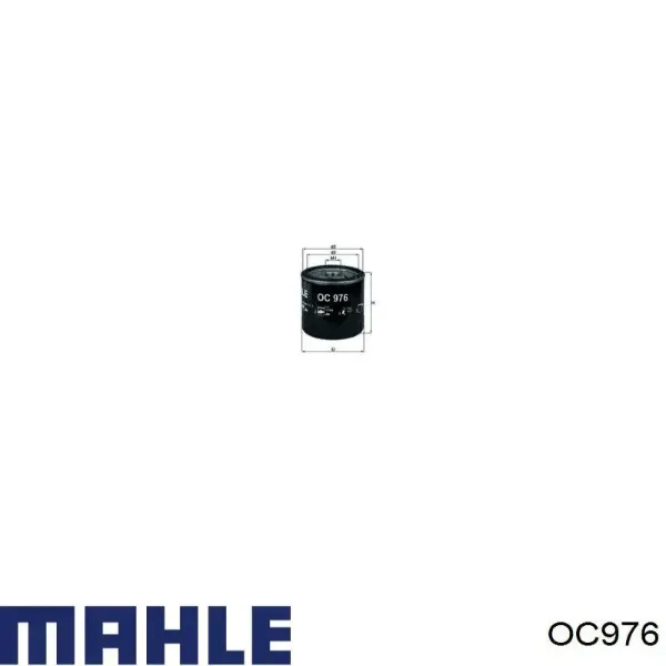 Купить OC976 Mahle Original Фильтр центробежный очистки масла