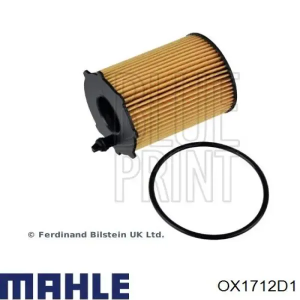 Купить OX1712D1 Mahle Original Фильтр центробежный очистки масла