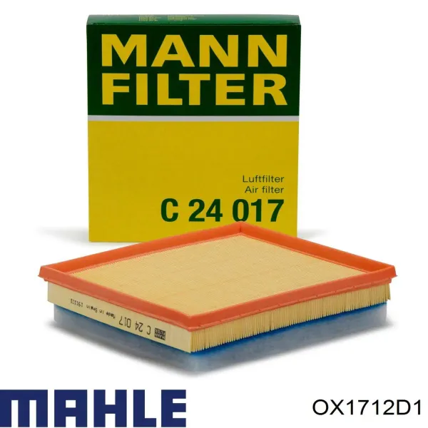 Фильтр масла Mahle Original OX1712D1