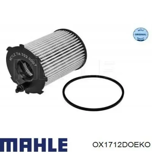 Купить OX1712DOEKO Mahle Original Фильтр центробежный очистки масла