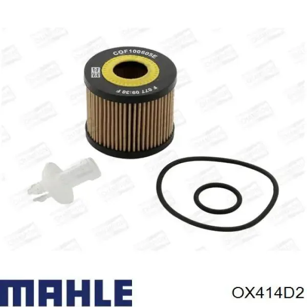 OX414D2 Mahle Original Масляный фильтр двигателя