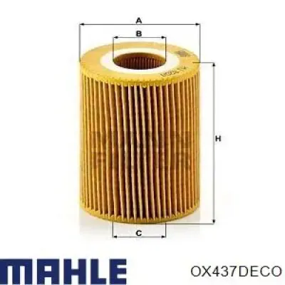Масляный фильтр OX437DECO Mahle Original
