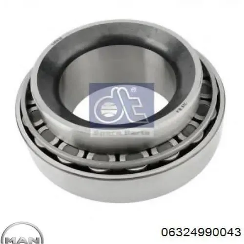 Подшипник ступицы передней внутренний 06324990043 MAN