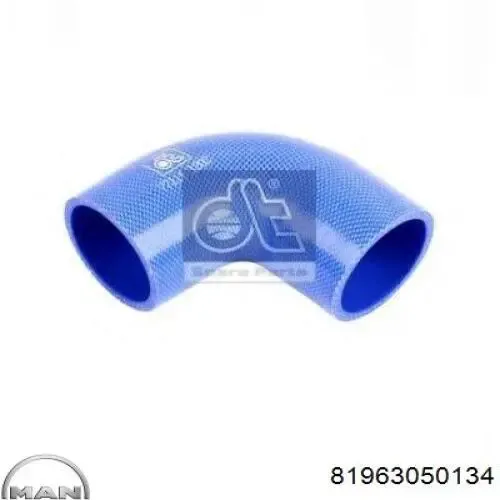 Патрубок интеркулера 81963050134 MAN