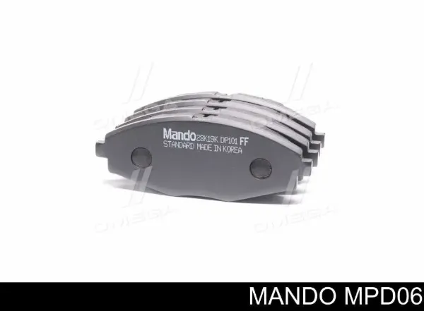 Передние тормозные колодки MPD06 Mando