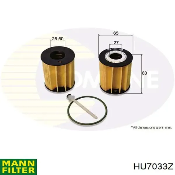 Купить HU7033Z Mann-Filter Фильтр центробежный очистки масла