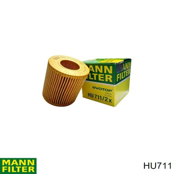 Фильтр масла Mann-Filter HU711