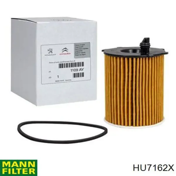 Фильтр очистки масла центробежный Mann-Filter HU7162X цена, от