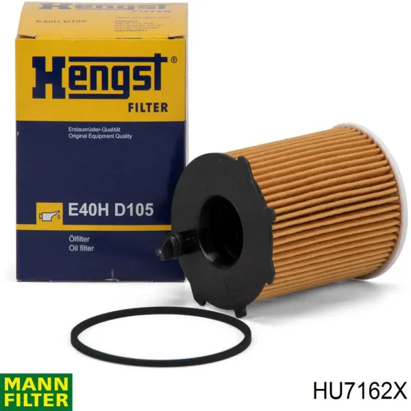 Фильтр очистки масла центробежный Mann-Filter HU7162X цена, от