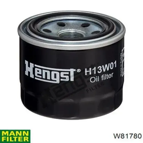 Масляный фильтр W81780 Mann-Filter