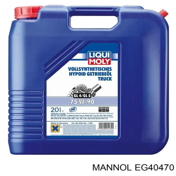 Трансмиссионное масло EG40470 Mannol